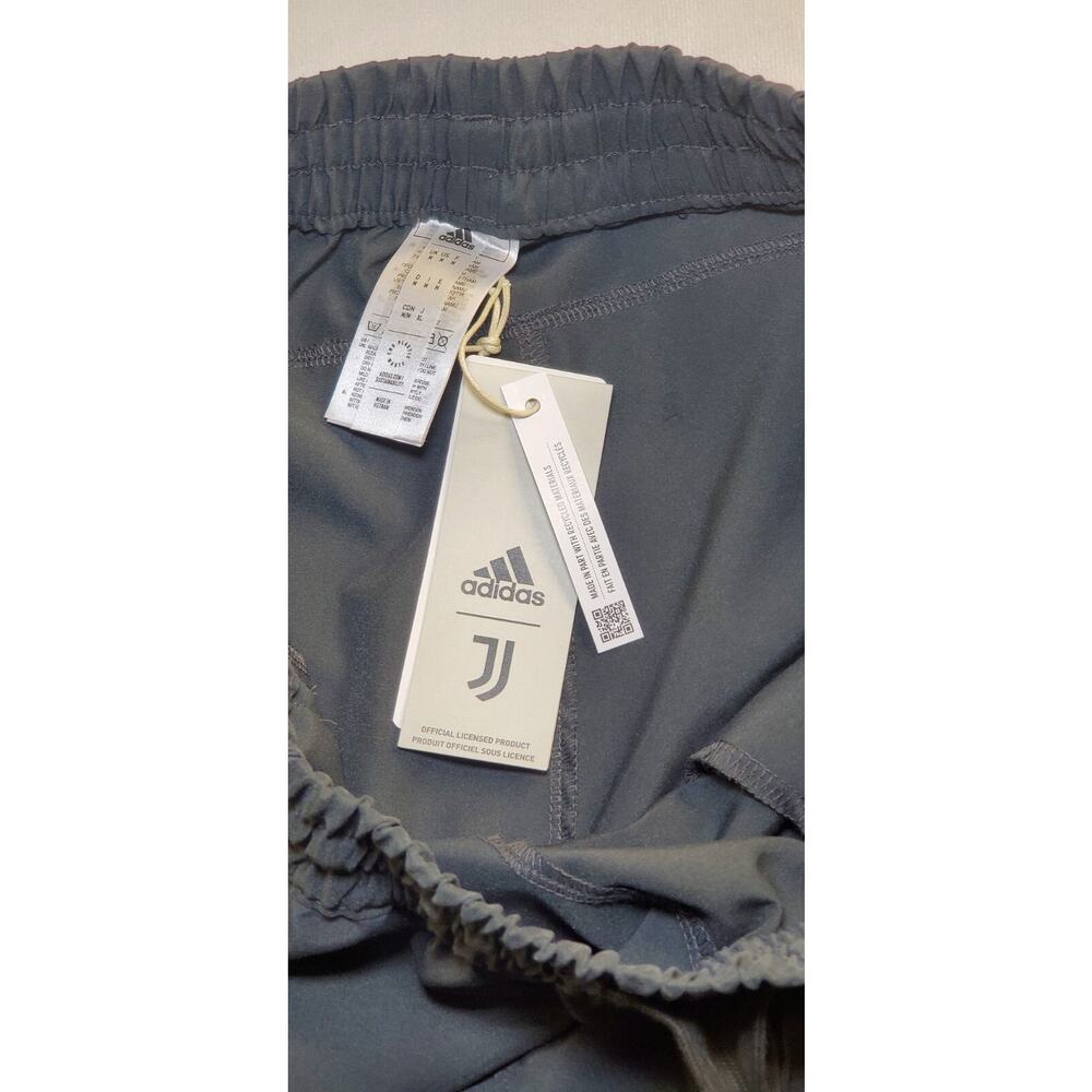 Adidas Size M Juventus Seasonal Special Soccer Pants Mens Grey Futbol Ca8 - Picture 6 of 10